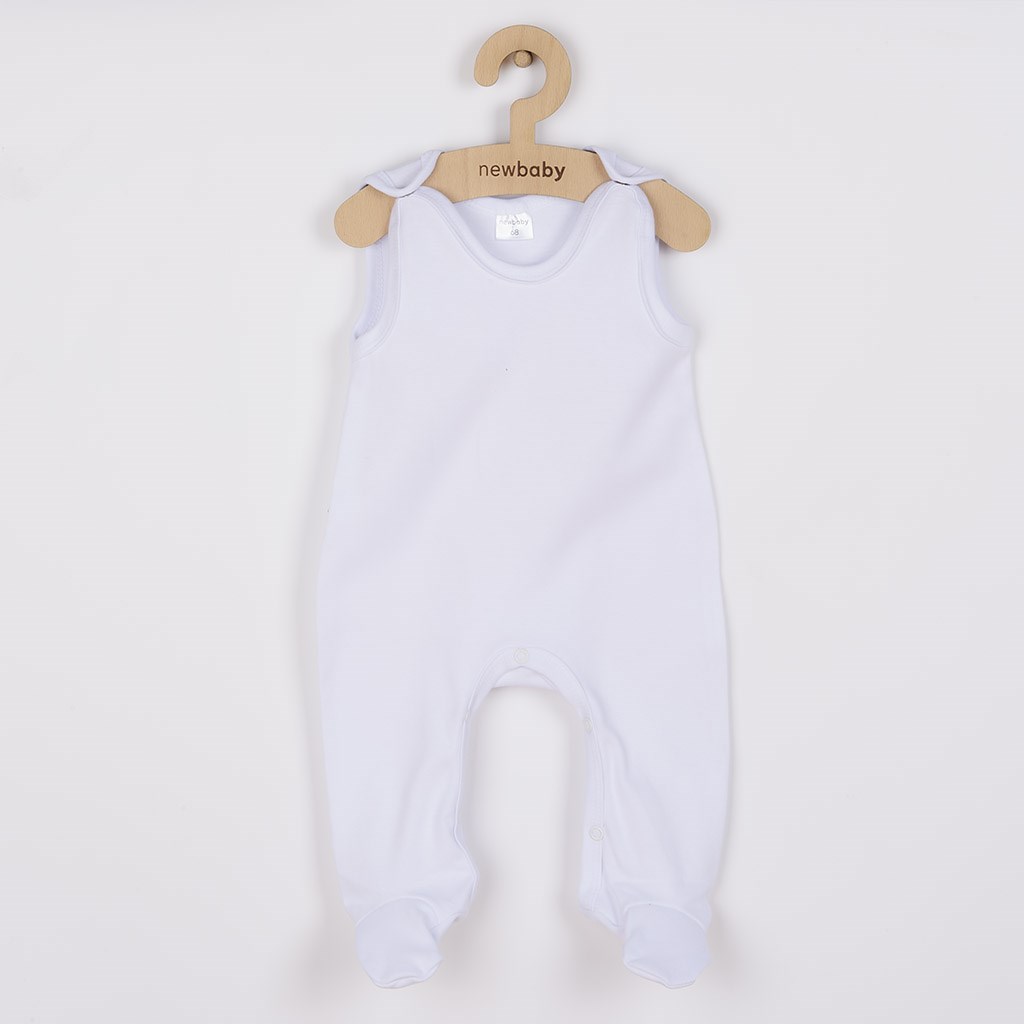 Dupačky bílé New Baby Classic, vel. 56 (0-3m)