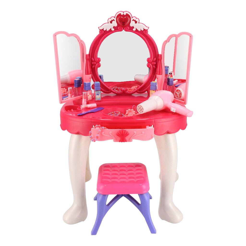 Levně Dětský toaletní stolek se židličkou Baby Mix Amanda