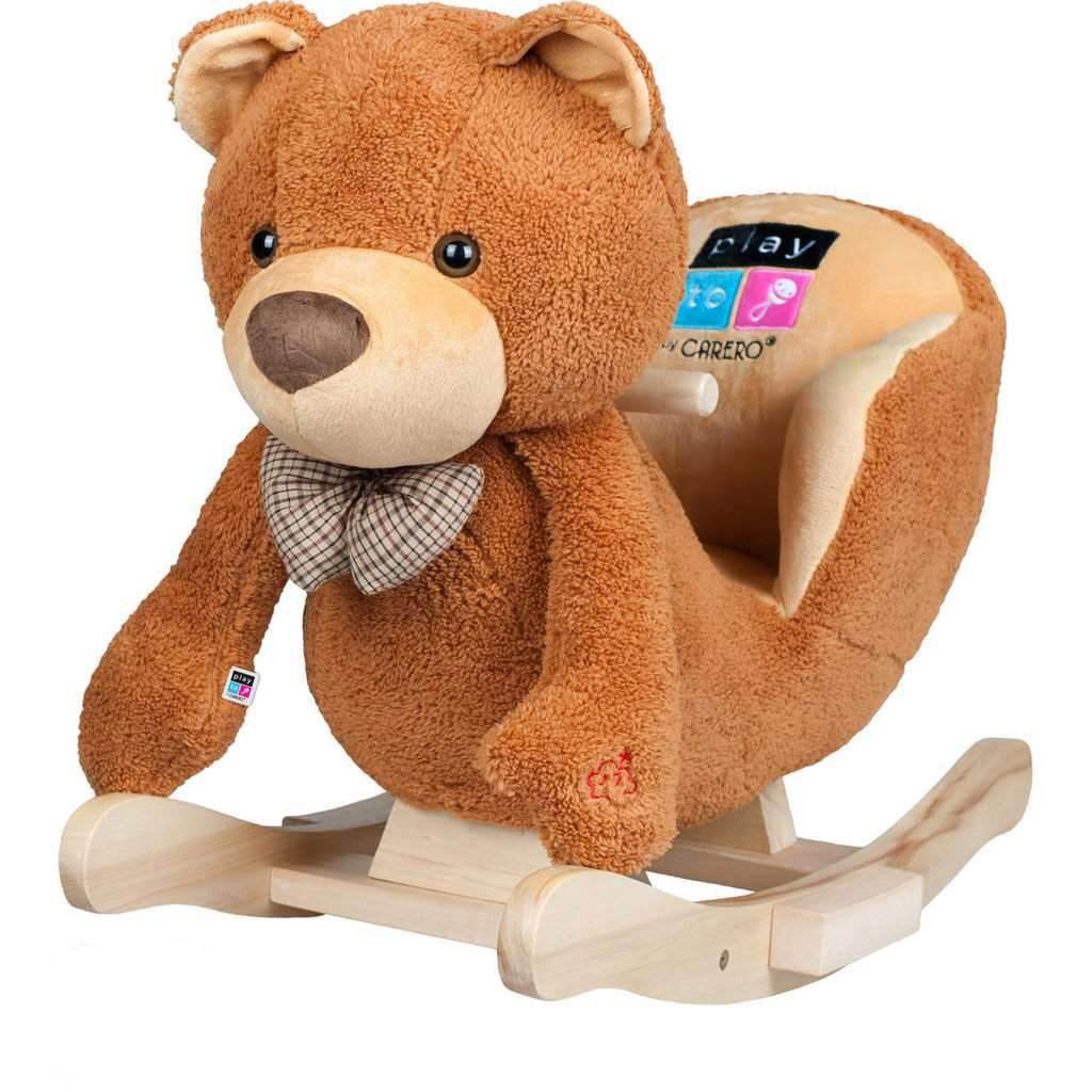 Levně Houpací hračka se zvuky PlayTo medvídek hnědá