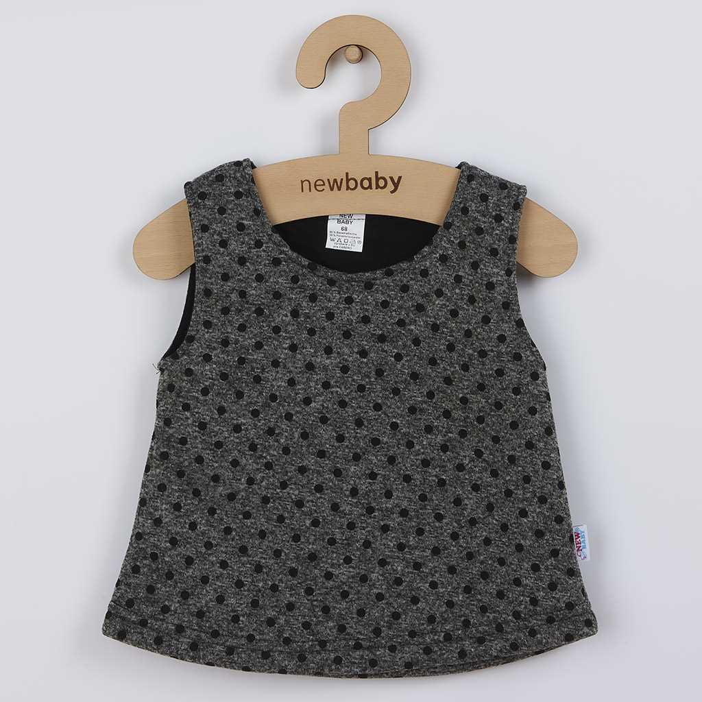 Kojenecká zimní tunika New Baby Princess, vel. 74 (6-9m)