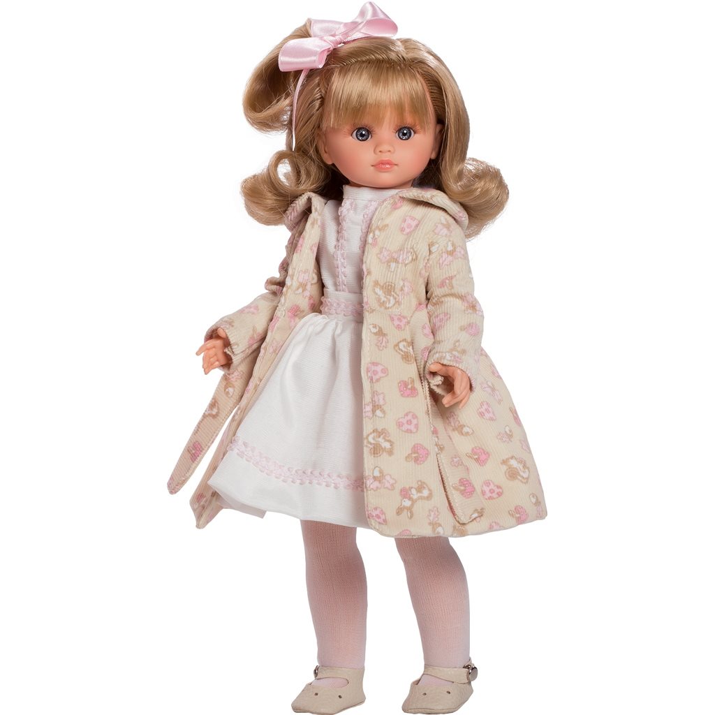 Levně Luxusní dětská panenka-holčička Berbesa Flora 42cm