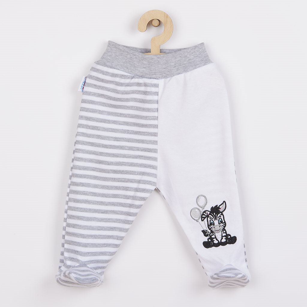 Levně Kojenecké bavlněné polodupačky New Baby Zebra exclusive