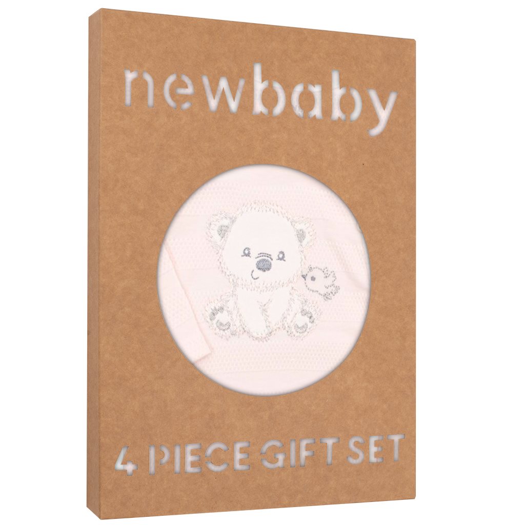 Levně Kojenecká soupravička do porodnice New Baby Sweet Bear béžová