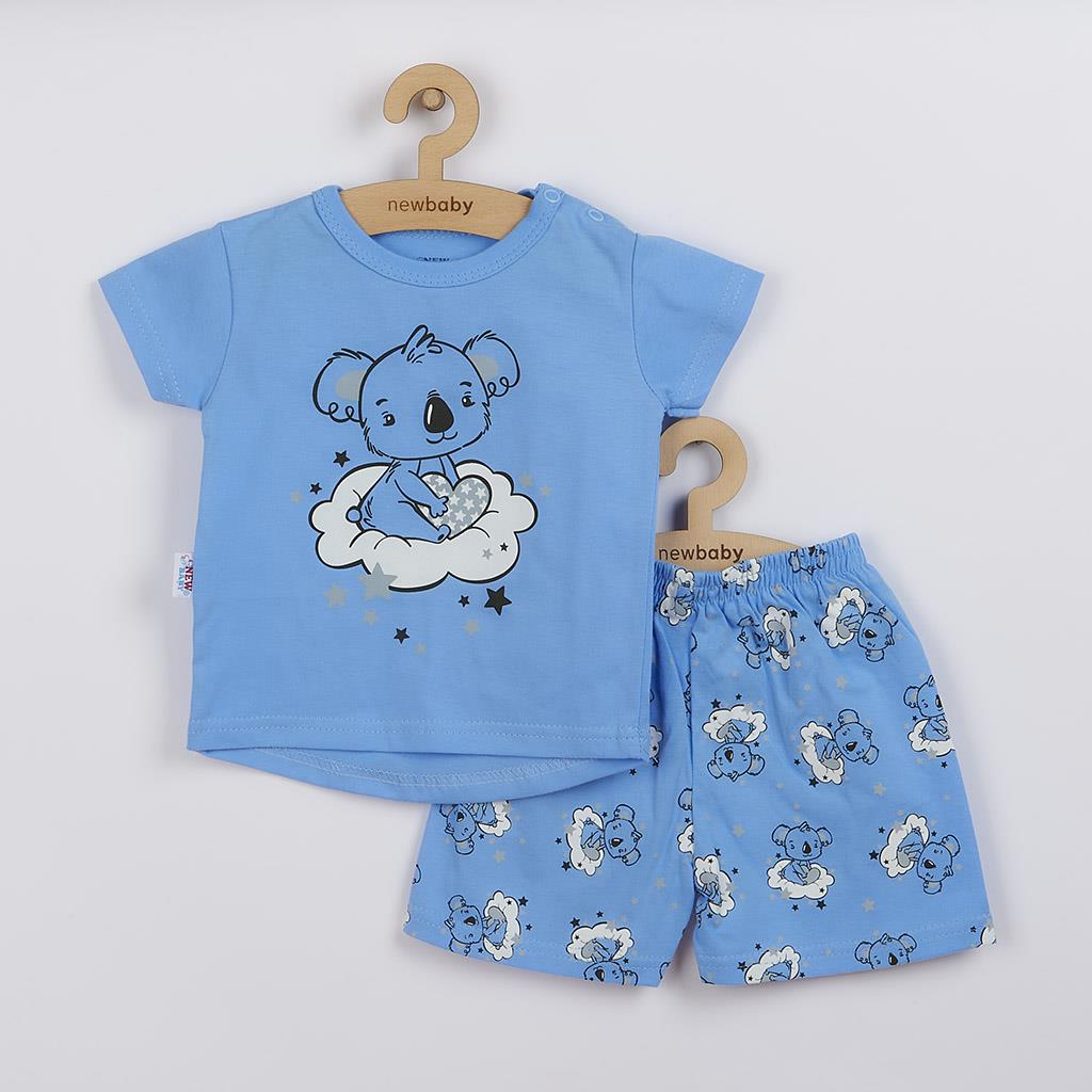 Levně Dětské letní pyžamko New Baby Dream modré