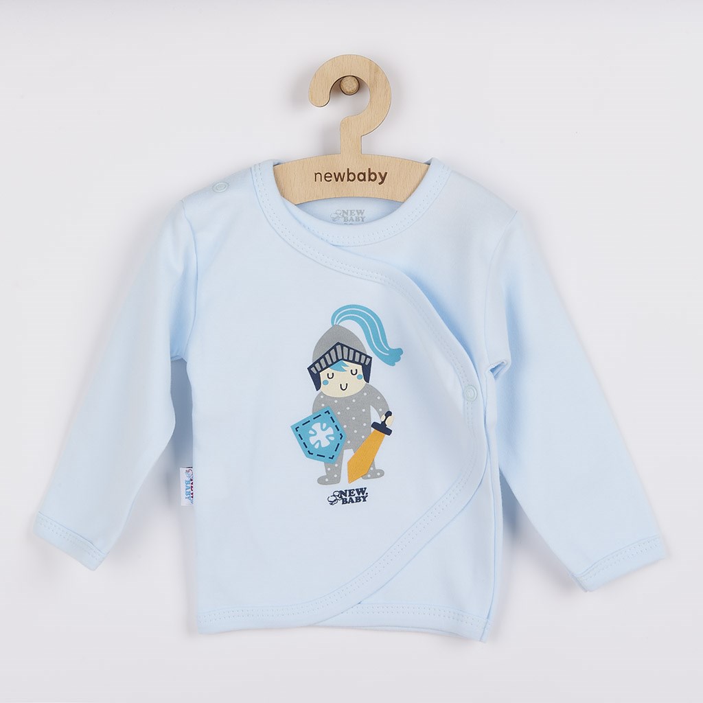 Levně Kojenecká bavlněná košilka New Baby Malý rytíř