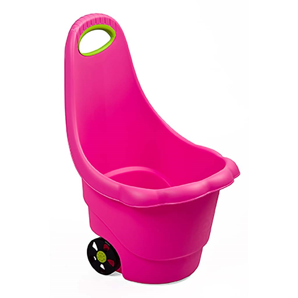 Levně Dětský multifunkční vozík BAYO Sedmikráska 60 cm růžový