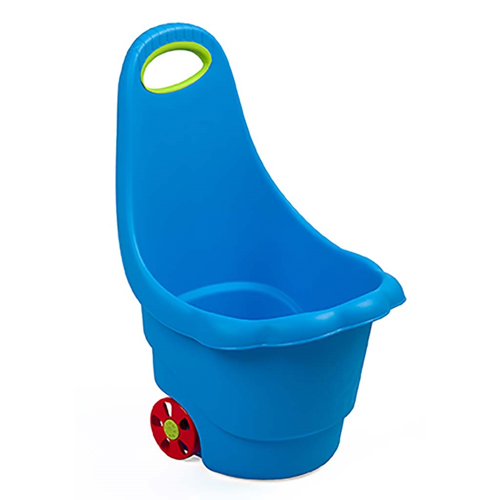Levně Dětský multifunkční vozík BAYO Sedmikráska 60 cm modrý