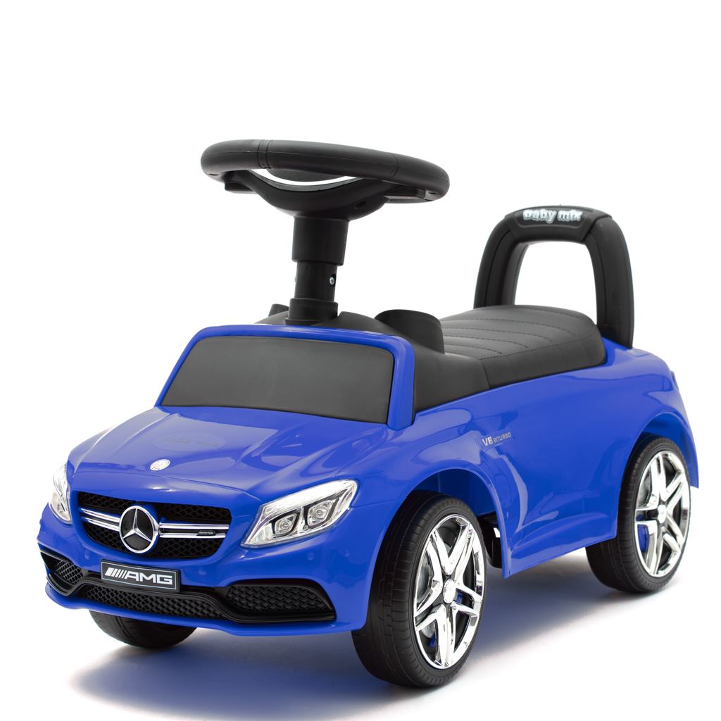 Levně Odrážedlo Mercedes Benz AMG C63 Coupe Baby Mix modré