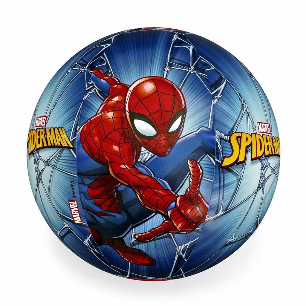 Levně Dětský nafukovací plážový balón Bestway Spider Man II