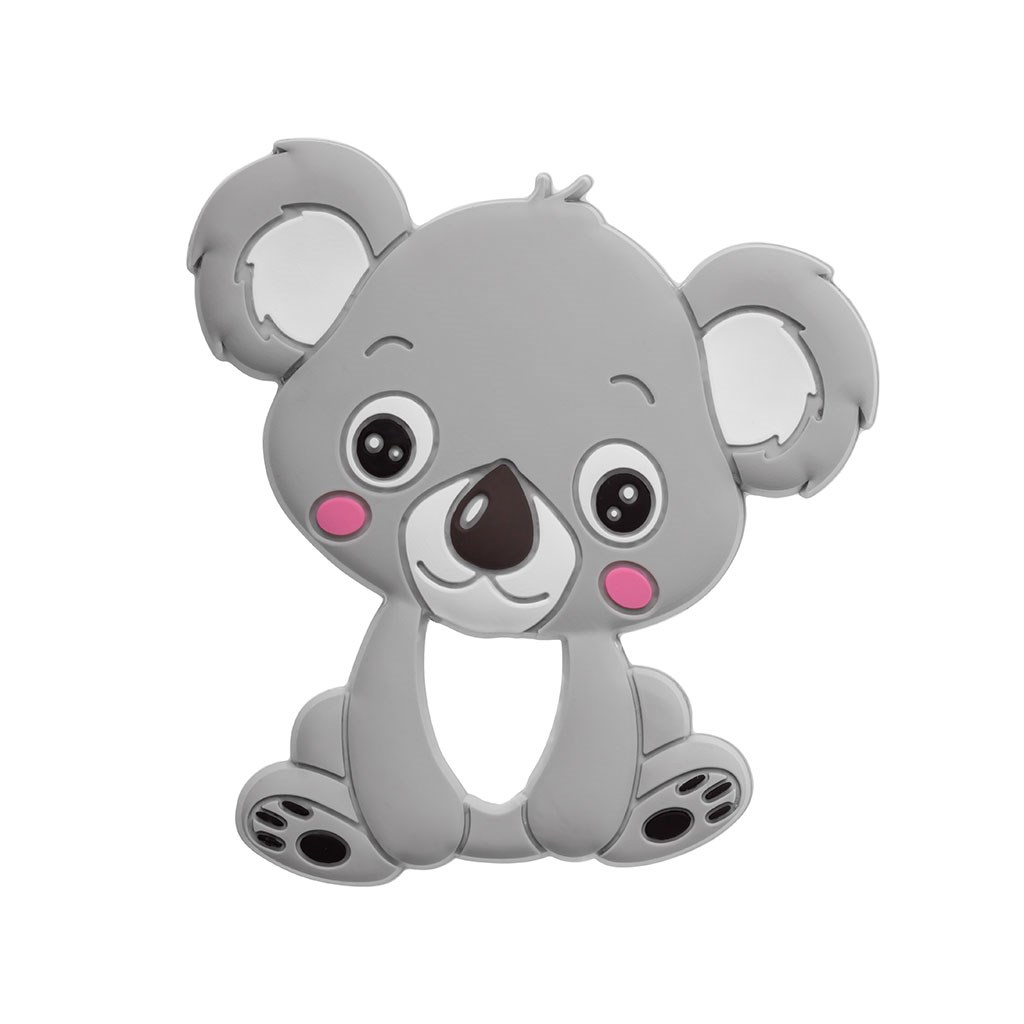 Levně Dětské silikonové kousátko Akuku Koala