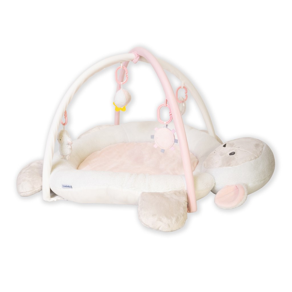 Levně Luxusní plyšová hrací deka New Baby Ovečka