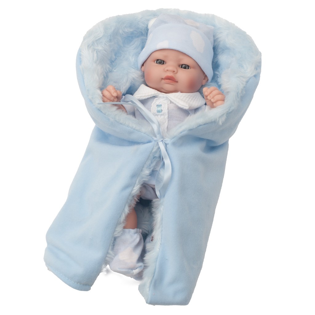 Levně Luxusní dětská panenka-miminko chlapeček Berbesa Alex 28cm