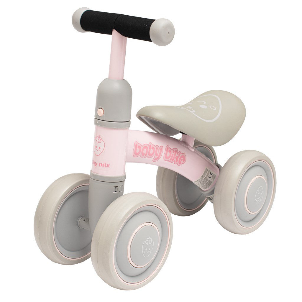 Levně Dětské odrážedlo Baby Mix Baby Bike Fruit pink