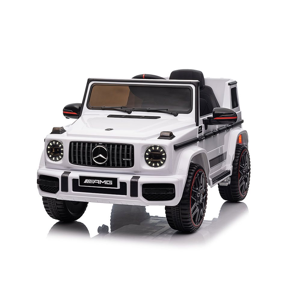 Levně Elektrické autíčko Baby Mix Mercedes-Benz G63 AMG white