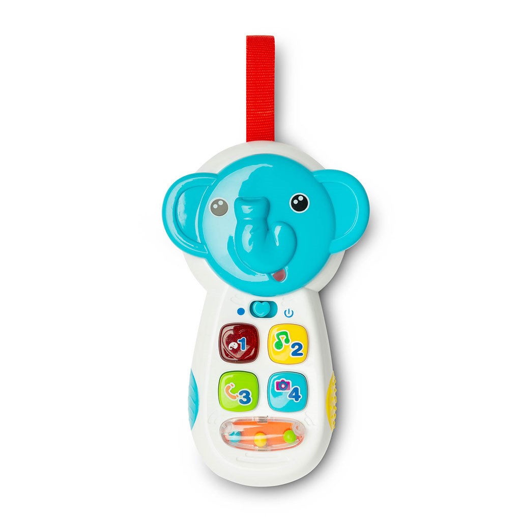 Levně Dětská edukační hračka Toyz telefon slon