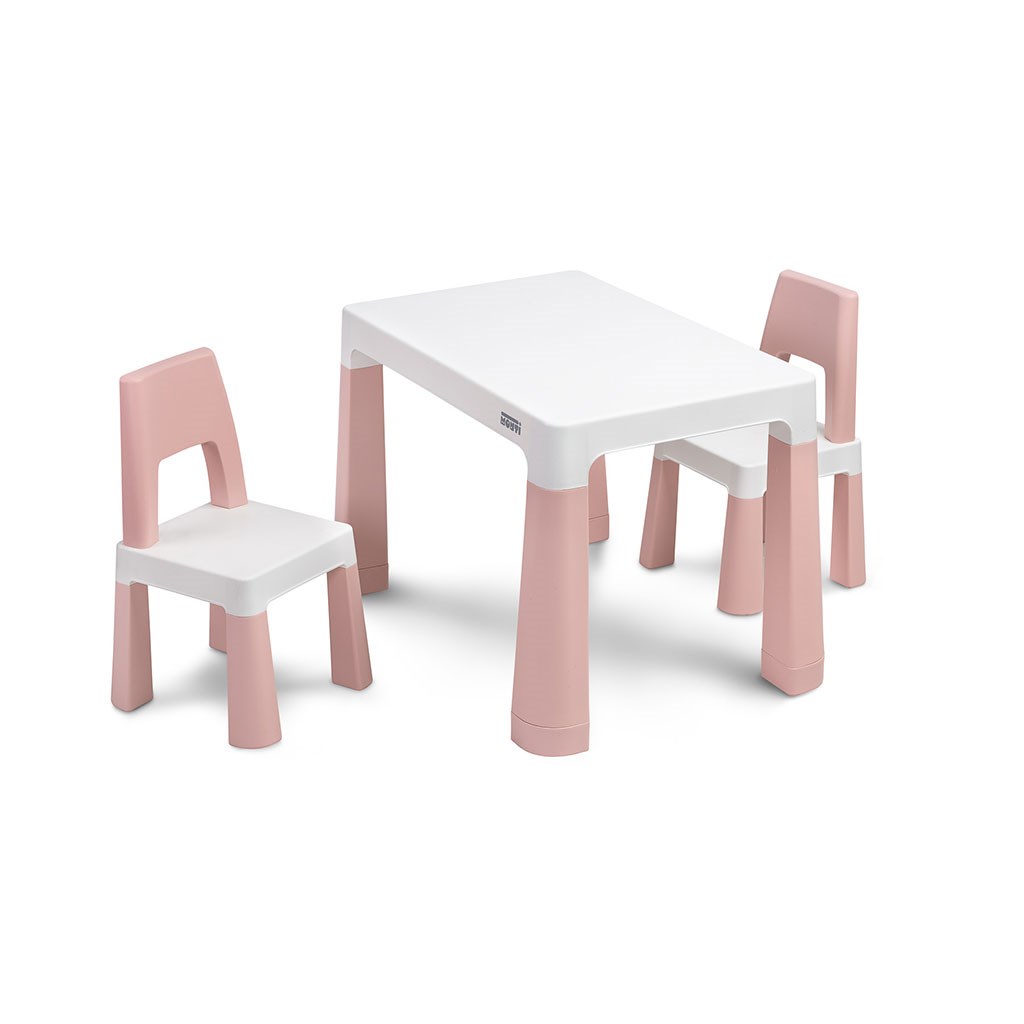 Levně Dětský set stoleček se 2 křesílky Toyz MONTI pink