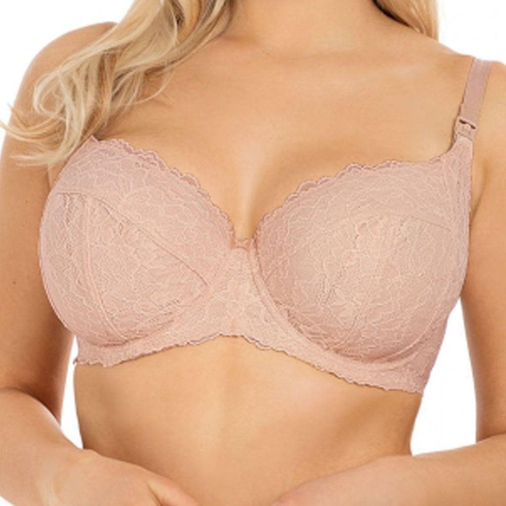 Měkká kojící podprsenka New Baby Ema béžová, vel. 95F
