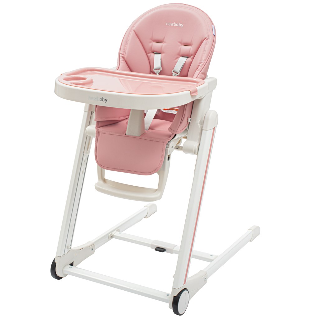 Levně Jídelní židlička Muka NEW BABY dusty pink