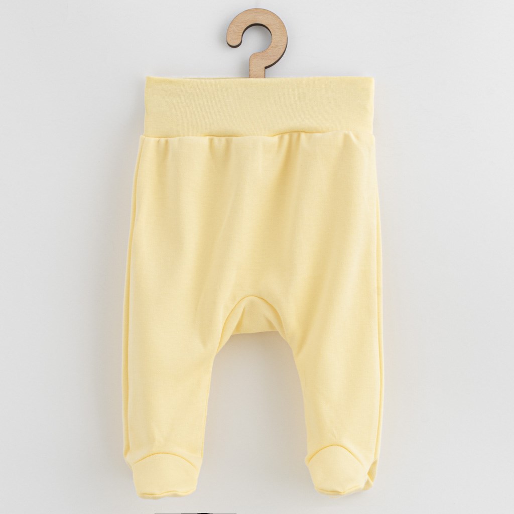 Kojenecké polodupačky New Baby Casually dressed žlutá, vel. 56 (0-3m)