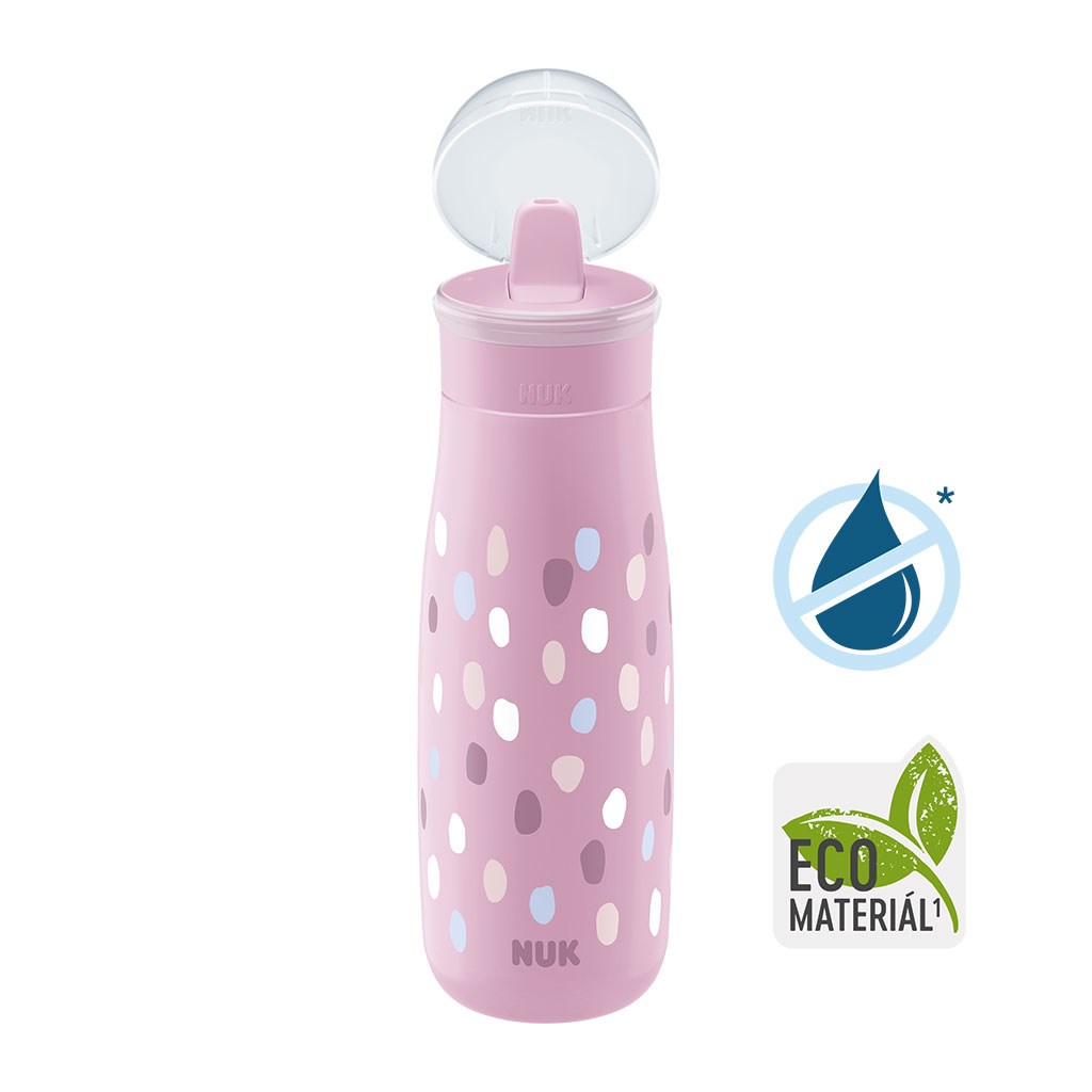 Levně Dětská láhev NUK Mini-Me Flip 450 ml pink