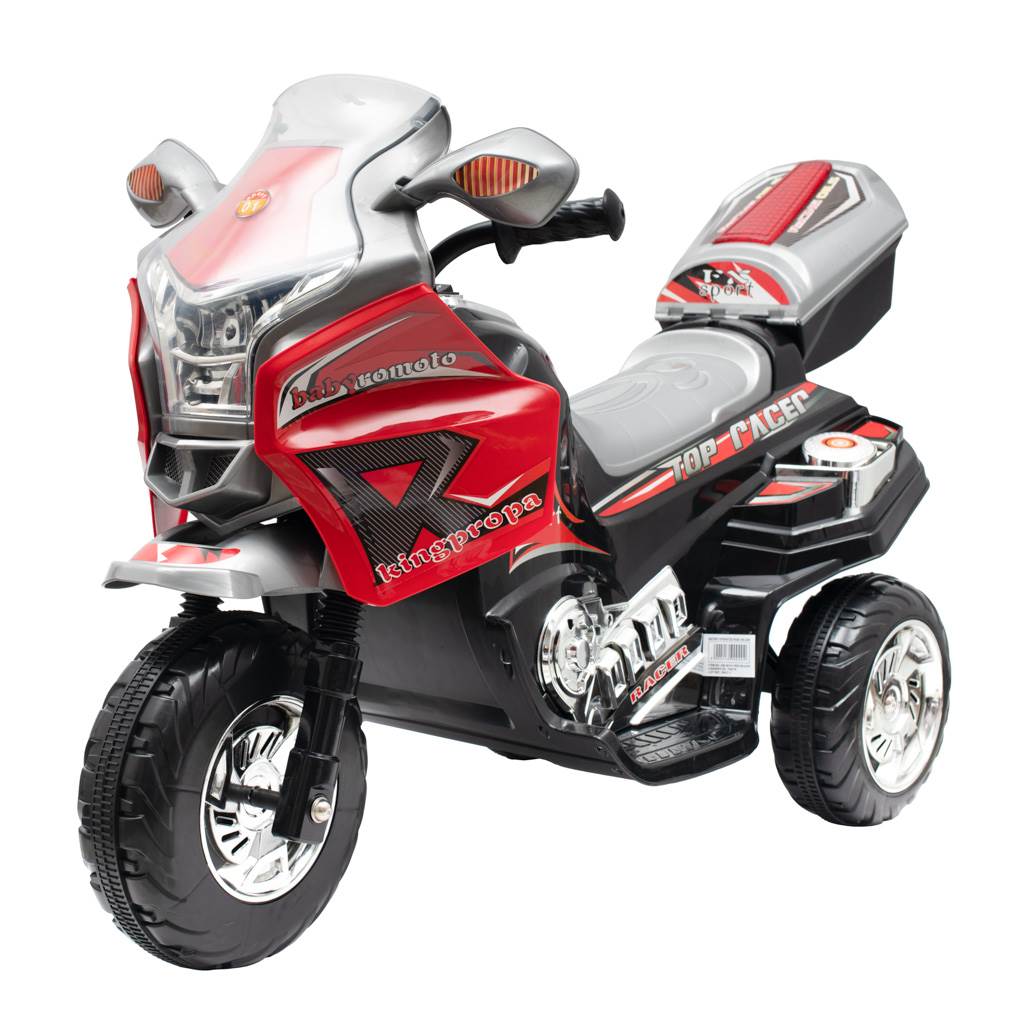 Levně Dětská elektrická motorka Baby Mix RACER červeno-černá